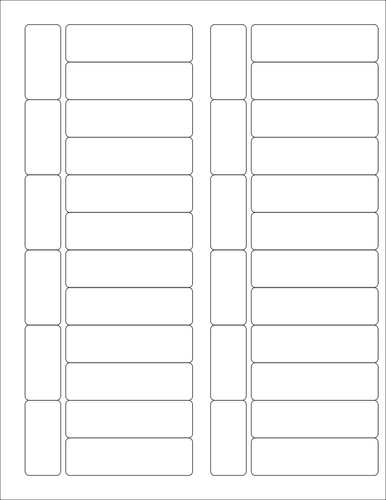 公屋轮候册 136 地址标签模板矢量剪贴画